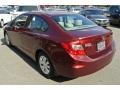 Crimson Pearl - Civic LX Sedan Photo No. 4