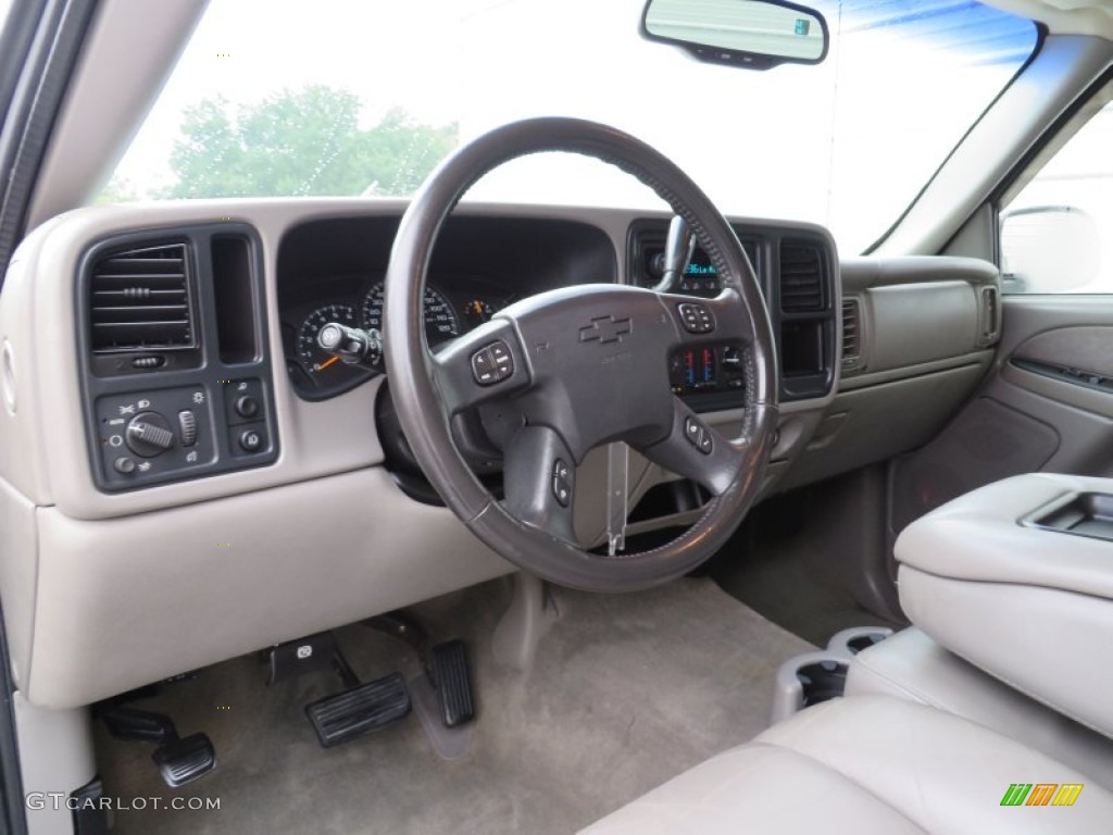 2003 Silverado 1500 LT Crew Cab - Black / Medium Gray photo #36