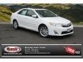 2014 Super White Toyota Camry XLE V6  photo #1