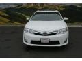 2014 Super White Toyota Camry XLE V6  photo #2