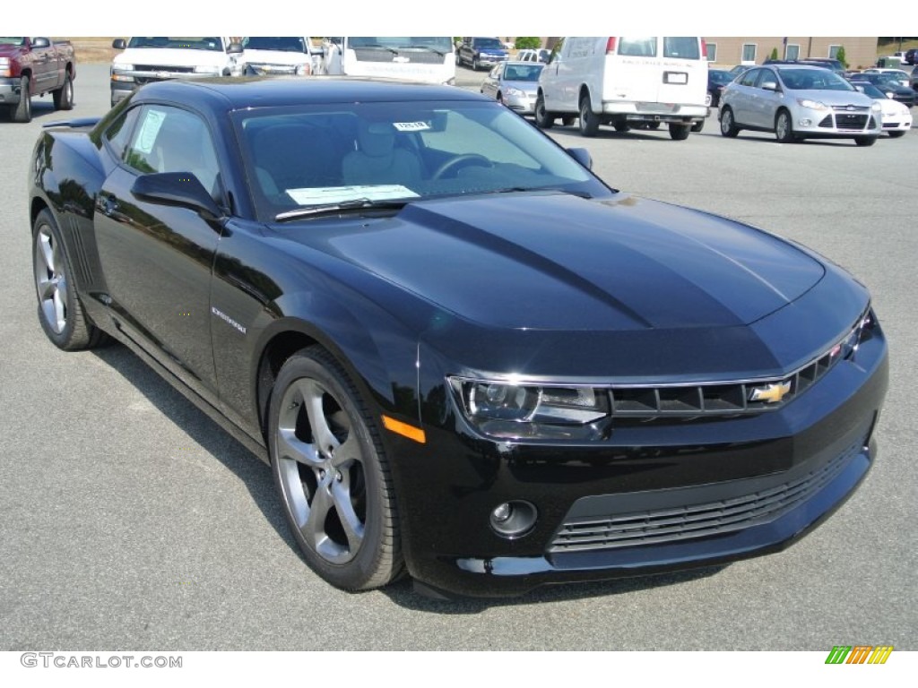 2014 Camaro LT Coupe - Black / Gray photo #1