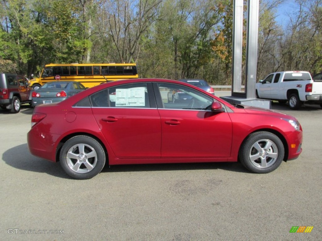 Crystal Red Tintcoat 2014 Chevrolet Cruze LT Exterior Photo #87408298