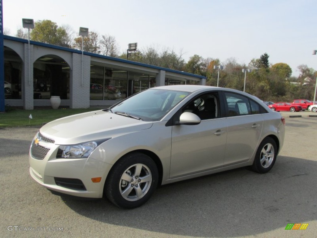 2014 Cruze LT - Champagne Silver Metallic / Jet Black photo #1