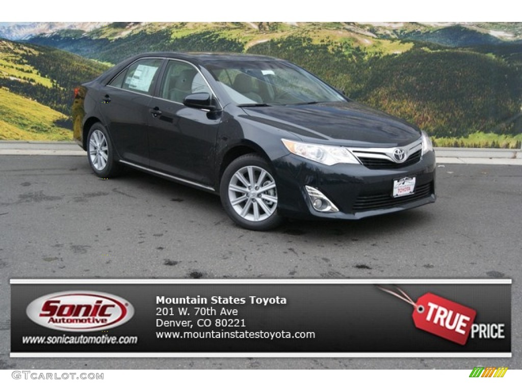2014 Camry XLE - Cosmic Gray Metallic / Ash photo #1