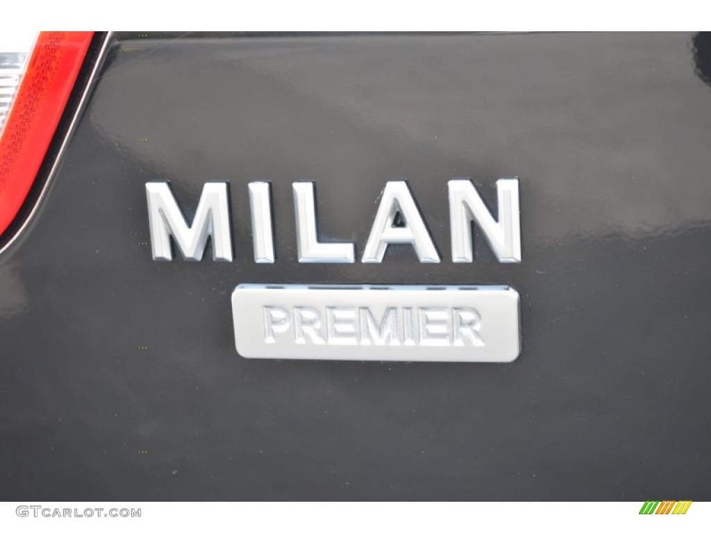 2008 Milan V6 Premier - Black / Dark Charcoal photo #18