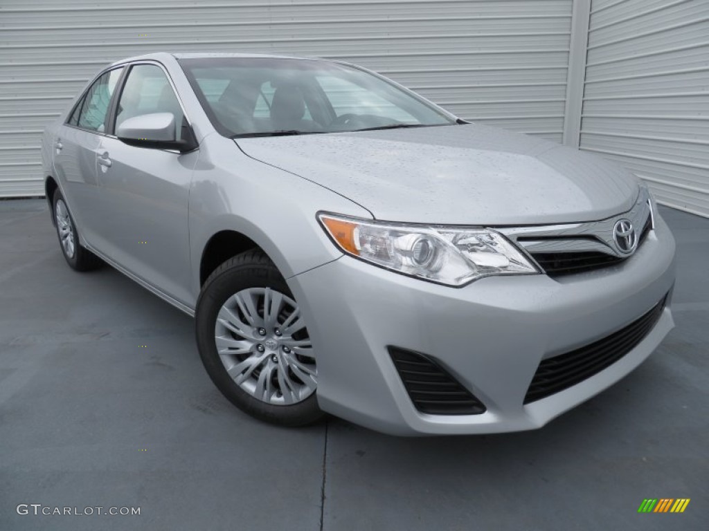 2014 Camry LE - Classic Silver Metallic / Ash photo #1