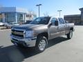 Mocha Steel Metallic - Silverado 3500HD LT Crew Cab 4x4 Photo No. 2