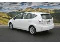 Blizzard White Pearl - Prius v Three Photo No. 3