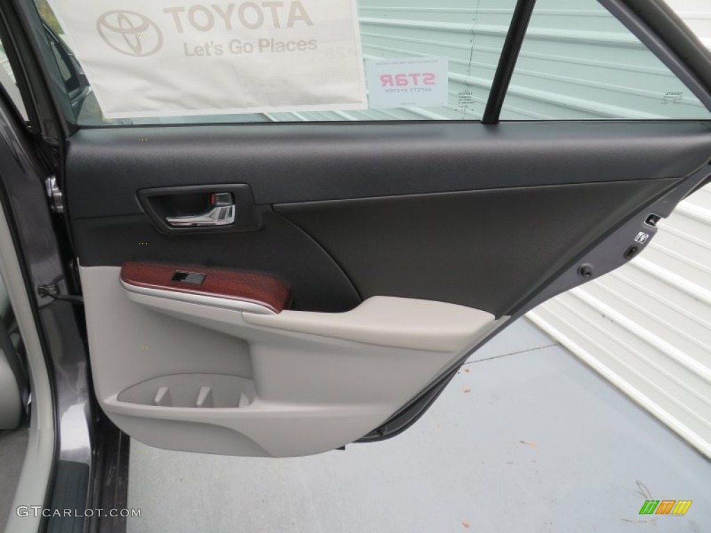 2014 Camry XLE - Magnetic Gray Metallic / Ash photo #20