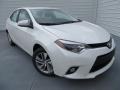 2014 Blizzard Pearl White Toyota Corolla LE Eco  photo #1