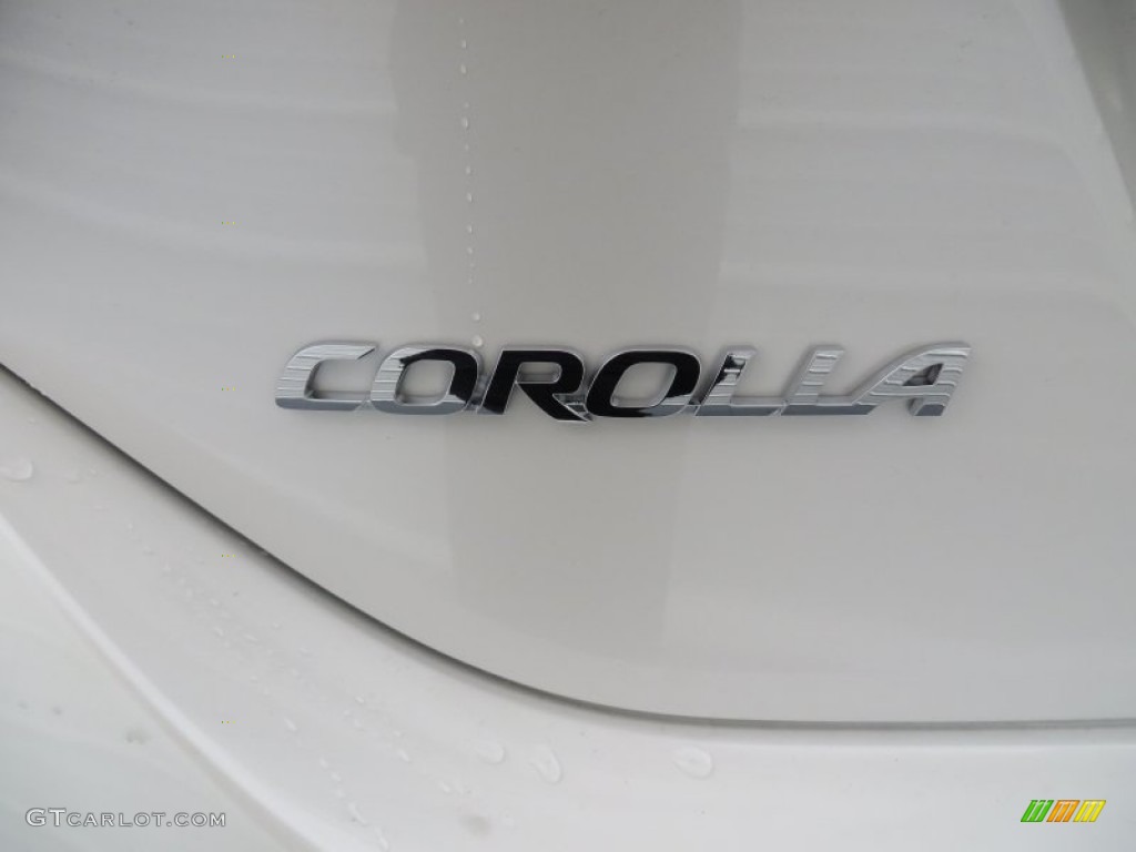 2014 Corolla LE Eco - Blizzard Pearl White / Ivory photo #14