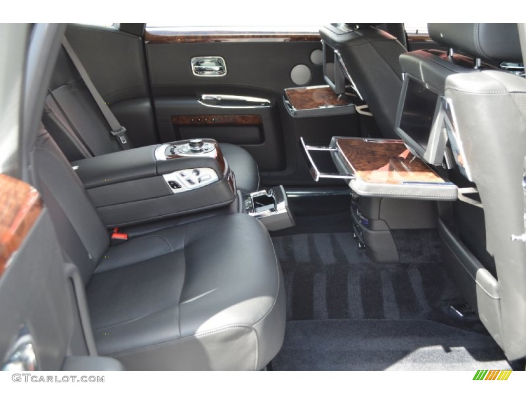 2012 Rolls-Royce Ghost Standard Ghost Model Rear Seat Photo #87410908