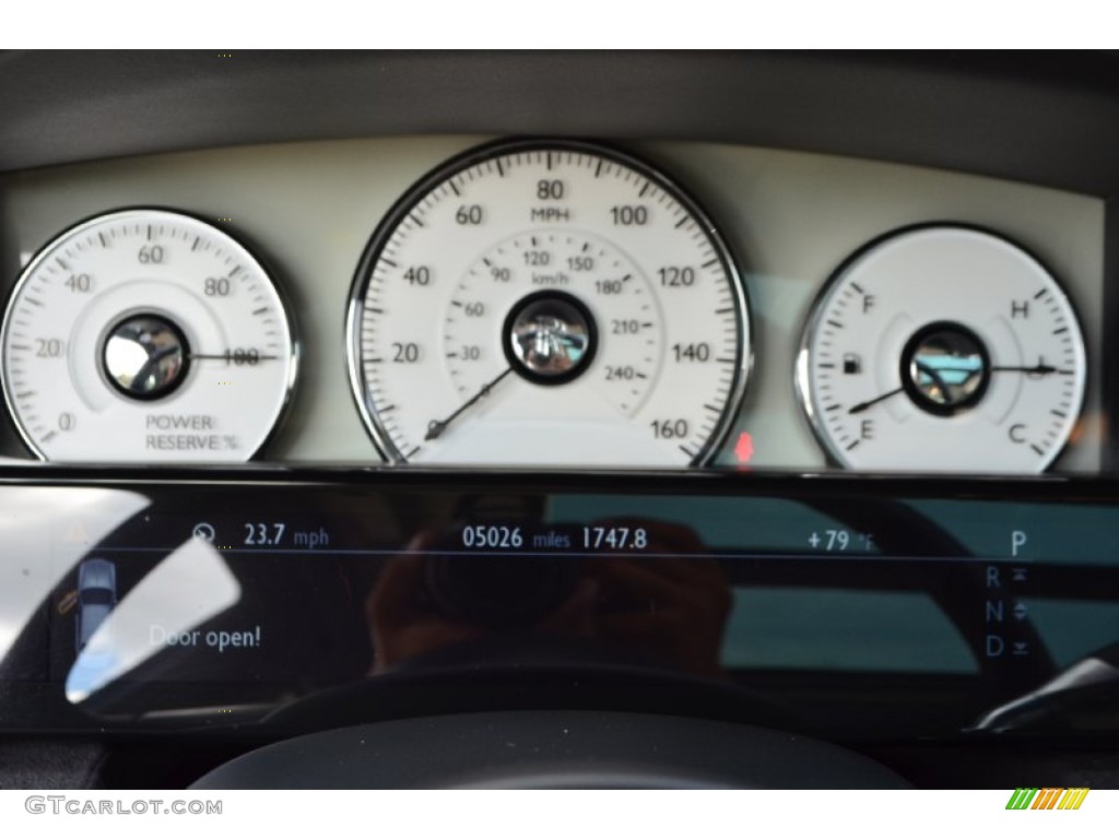 2012 Rolls-Royce Ghost Standard Ghost Model Gauges Photo #87411322
