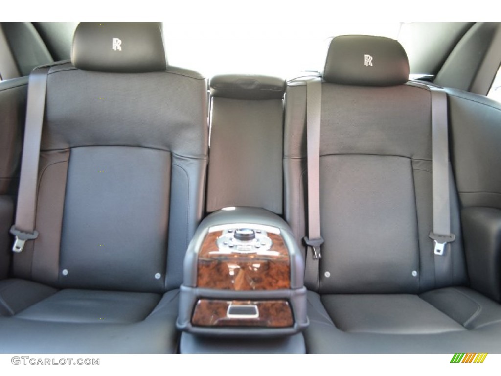 2012 Rolls-Royce Ghost Standard Ghost Model Rear Seat Photo #87411373