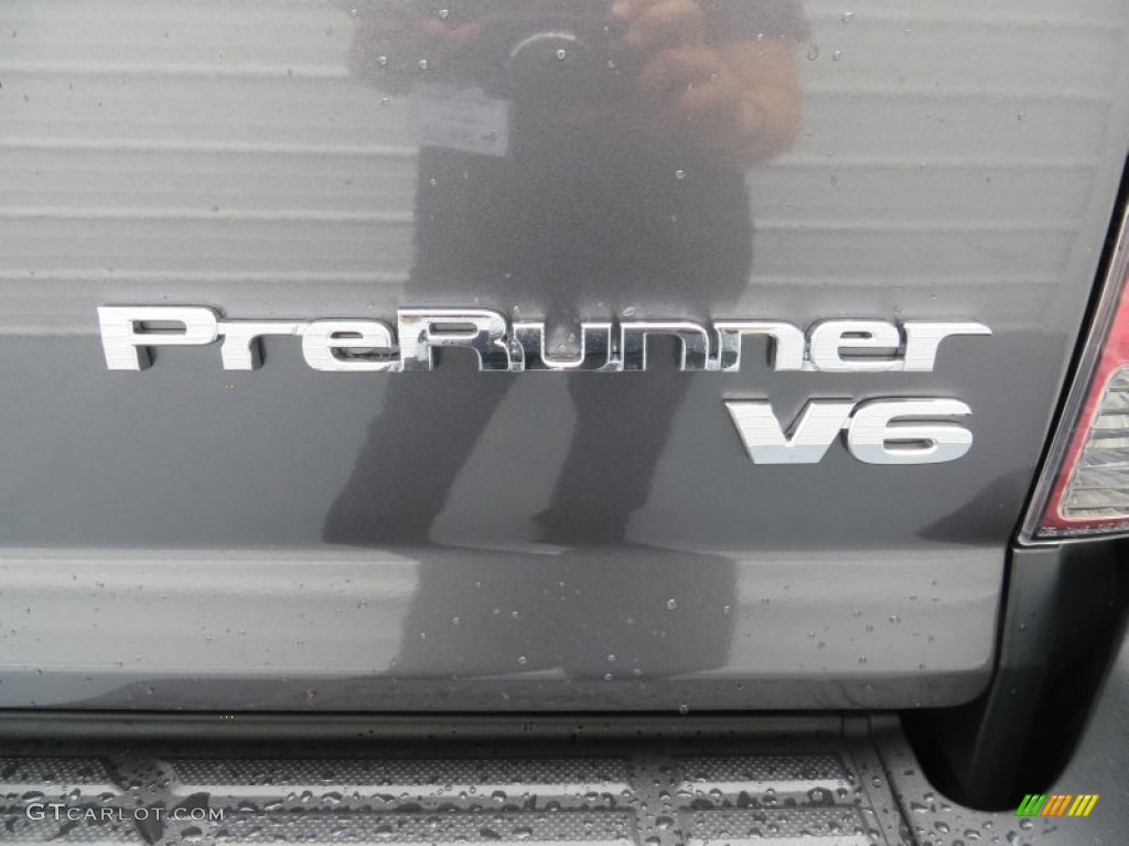 2014 Tacoma V6 TRD Sport Double Cab 4x4 - Magnetic Gray Metallic / Graphite photo #16