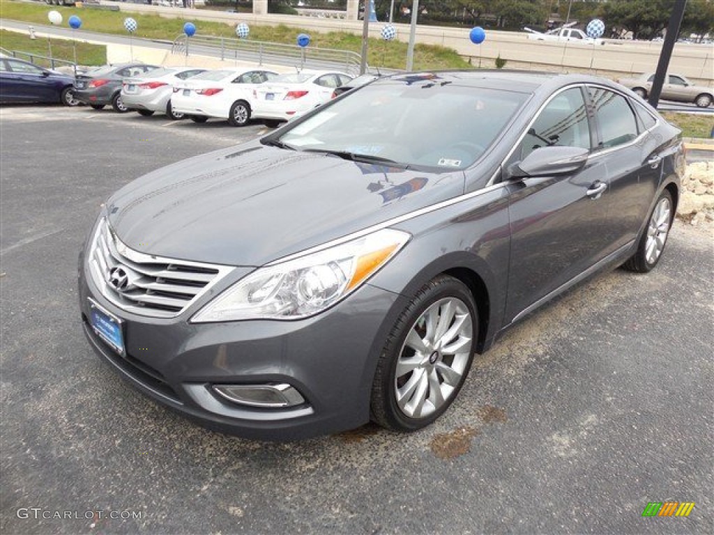 2012 Azera  - Smoke Gray Metallic / Black photo #1