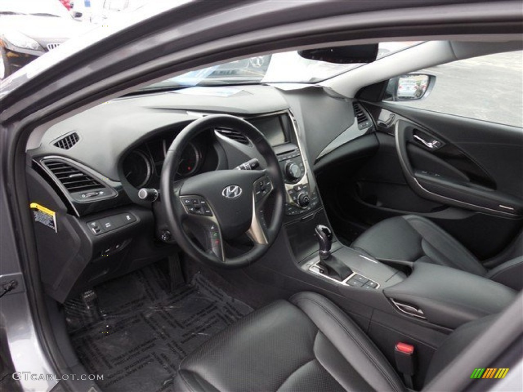 2012 Azera  - Smoke Gray Metallic / Black photo #15