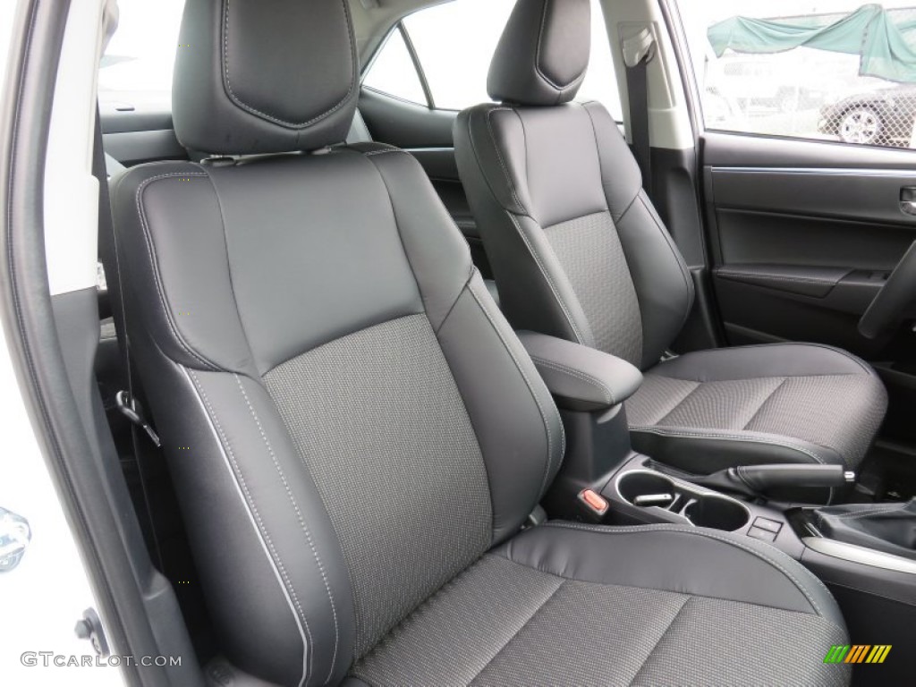 2014 Corolla S - Super White / Black photo #19