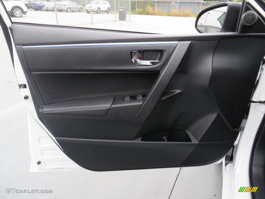 2014 Corolla S - Super White / Black photo #23