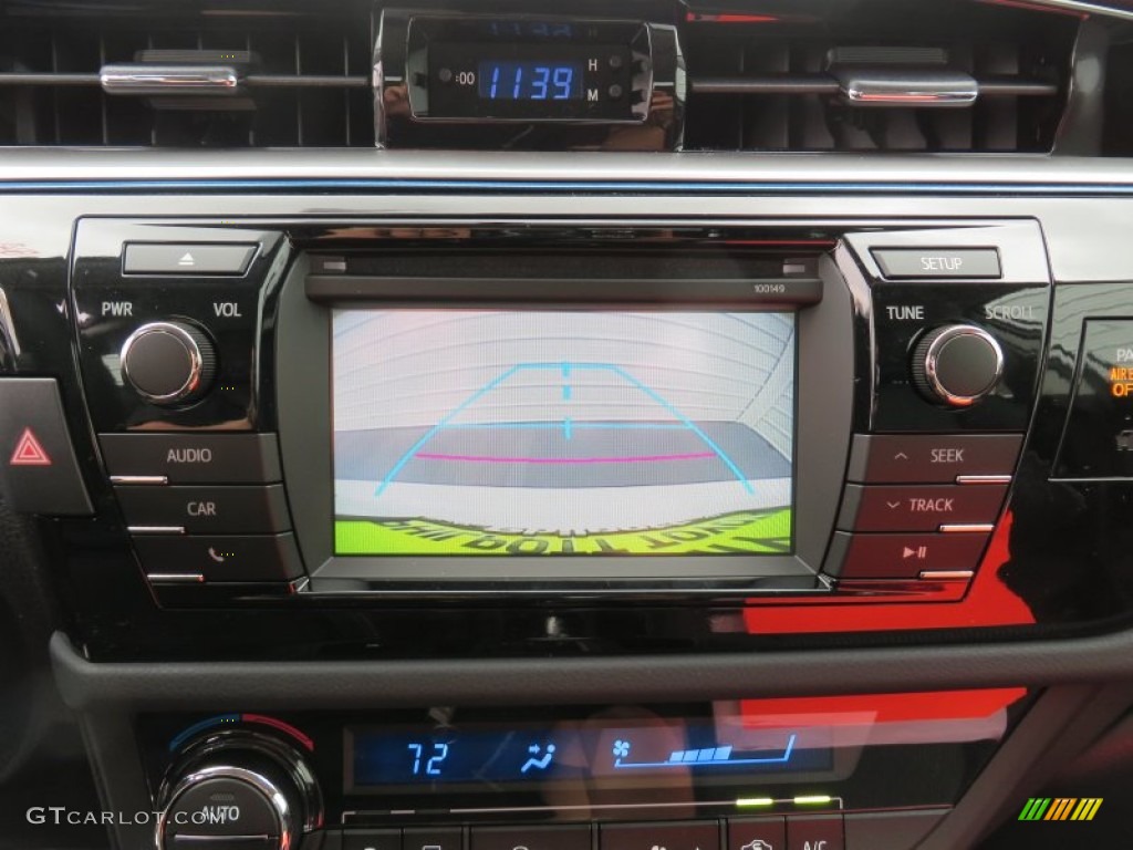 2014 Corolla S - Super White / Black photo #29