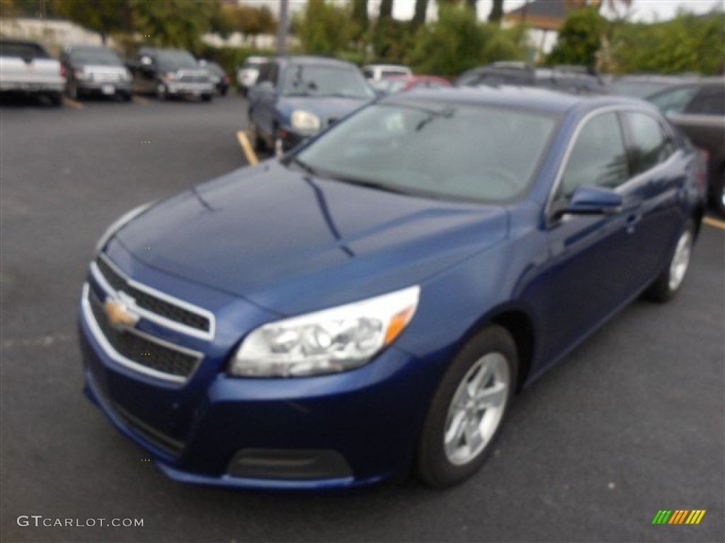 2013 Malibu LT - Blue Topaz Metallic / Jet Black photo #1