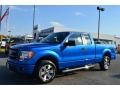 2013 Blue Flame Metallic Ford F150 STX SuperCab  photo #6