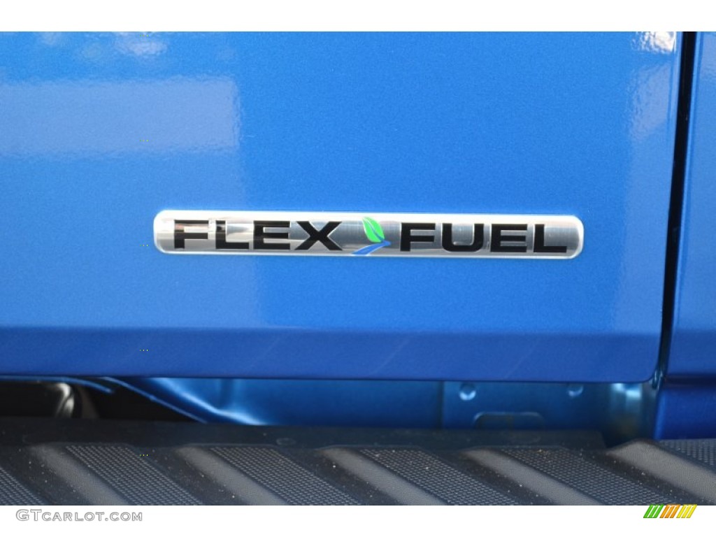 2013 F150 STX SuperCab - Blue Flame Metallic / Steel Gray photo #20
