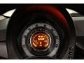 2012 Fiat 500 Tessuto Rosso/Nero (Red/Black) Interior Gauges Photo