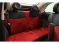 Tessuto Rosso/Nero (Red/Black) Rear Seat Photo for 2012 Fiat 500 #87414241