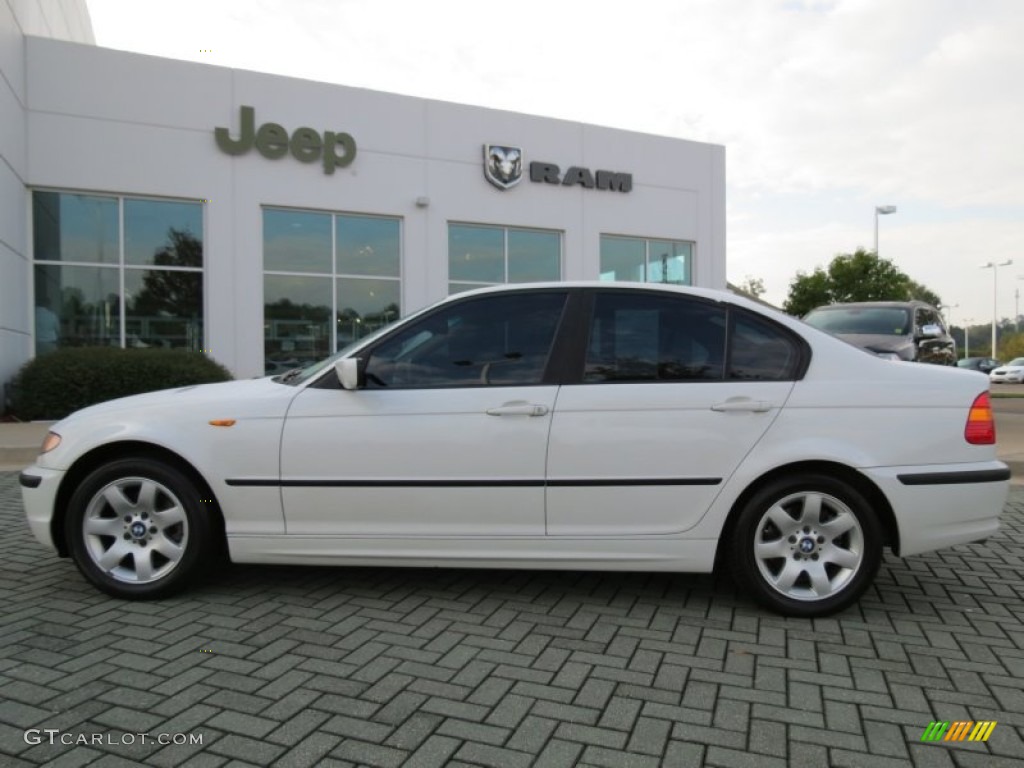 2005 3 Series 325i Sedan - Alpine White / Sand photo #2