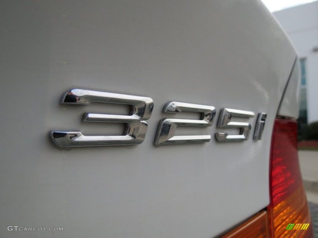 2005 BMW 3 Series 325i Sedan Marks and Logos Photo #87415324