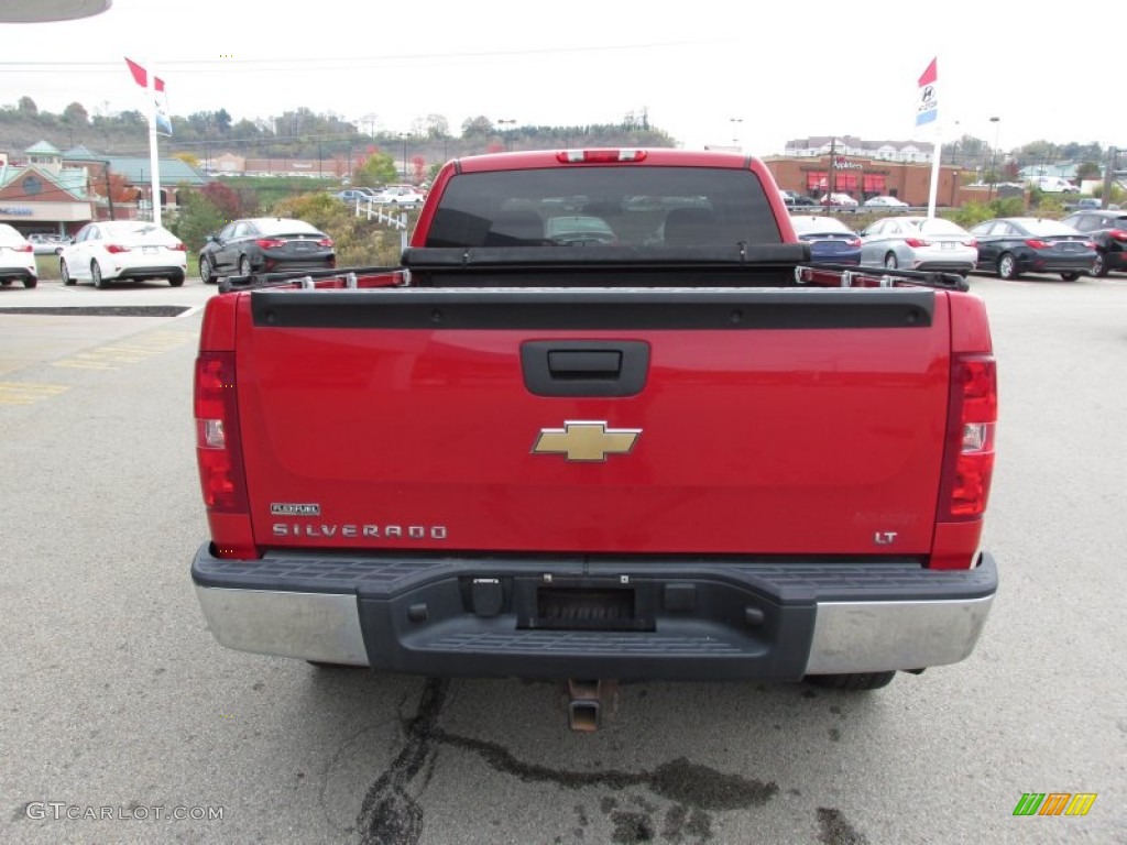 2008 Silverado 1500 Z71 Extended Cab 4x4 - Victory Red / Ebony photo #8