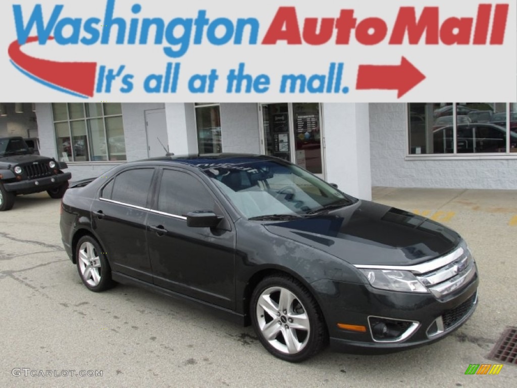 2010 Fusion Sport - Atlantis Green Metallic / Charcoal Black photo #1