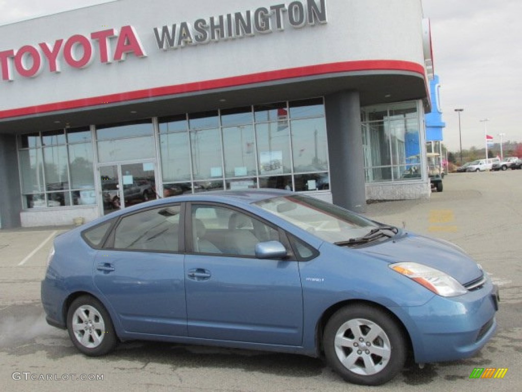 2006 Prius Hybrid - Seaside Pearl / Gray photo #2