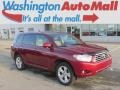 2010 Salsa Red Pearl Toyota Highlander Limited 4WD  photo #1