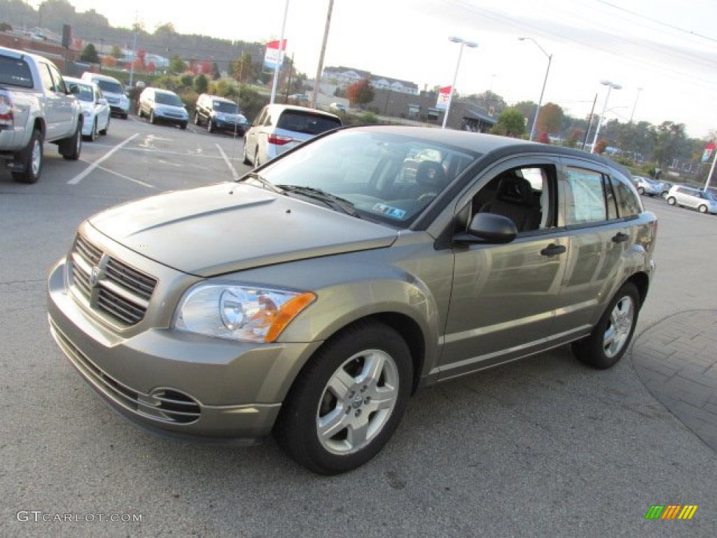 2008 Caliber SE - Light Khaki Metallic / Dark Slate Gray photo #4