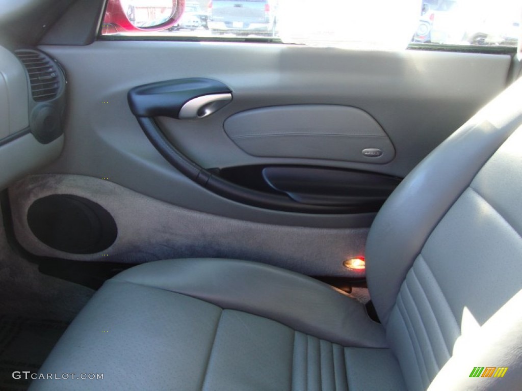 2001 Boxster  - Orient Red Metallic / Graphite Grey photo #15