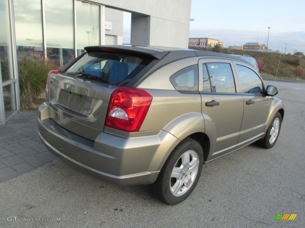 2008 Caliber SE - Light Khaki Metallic / Dark Slate Gray photo #8