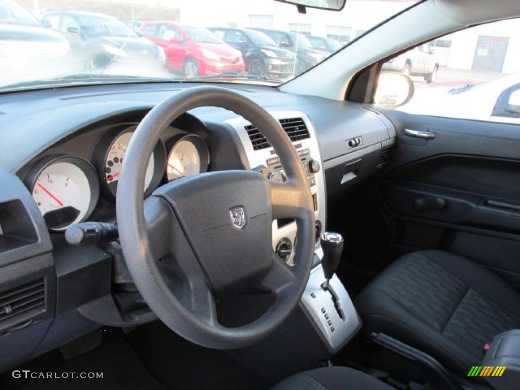 2008 Caliber SE - Light Khaki Metallic / Dark Slate Gray photo #10
