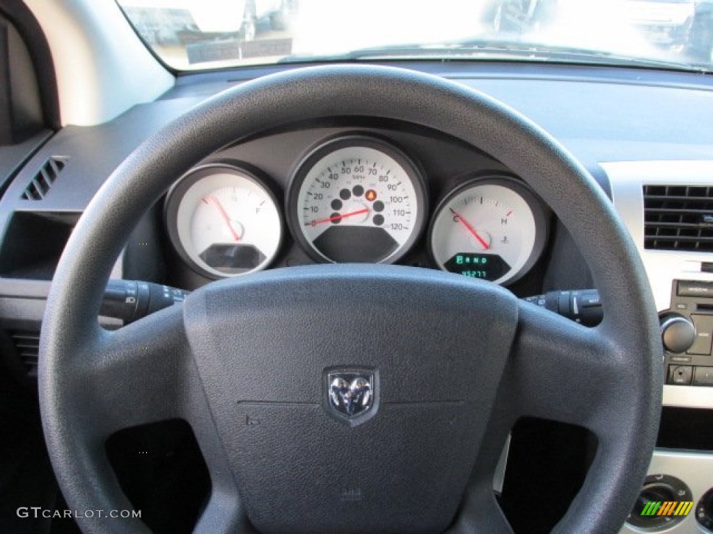 2008 Caliber SE - Light Khaki Metallic / Dark Slate Gray photo #14