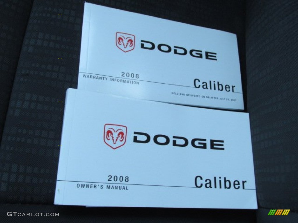 2008 Caliber SE - Light Khaki Metallic / Dark Slate Gray photo #18