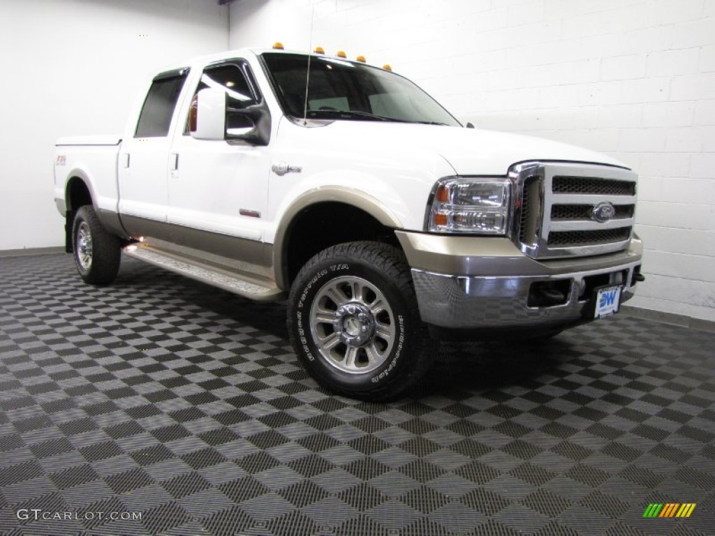 Oxford White Ford F350 Super Duty