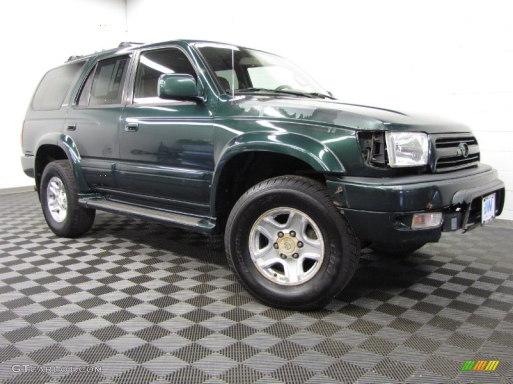 1999 4Runner Limited 4x4 - Imperial Jade Green Mica / Oak photo #1