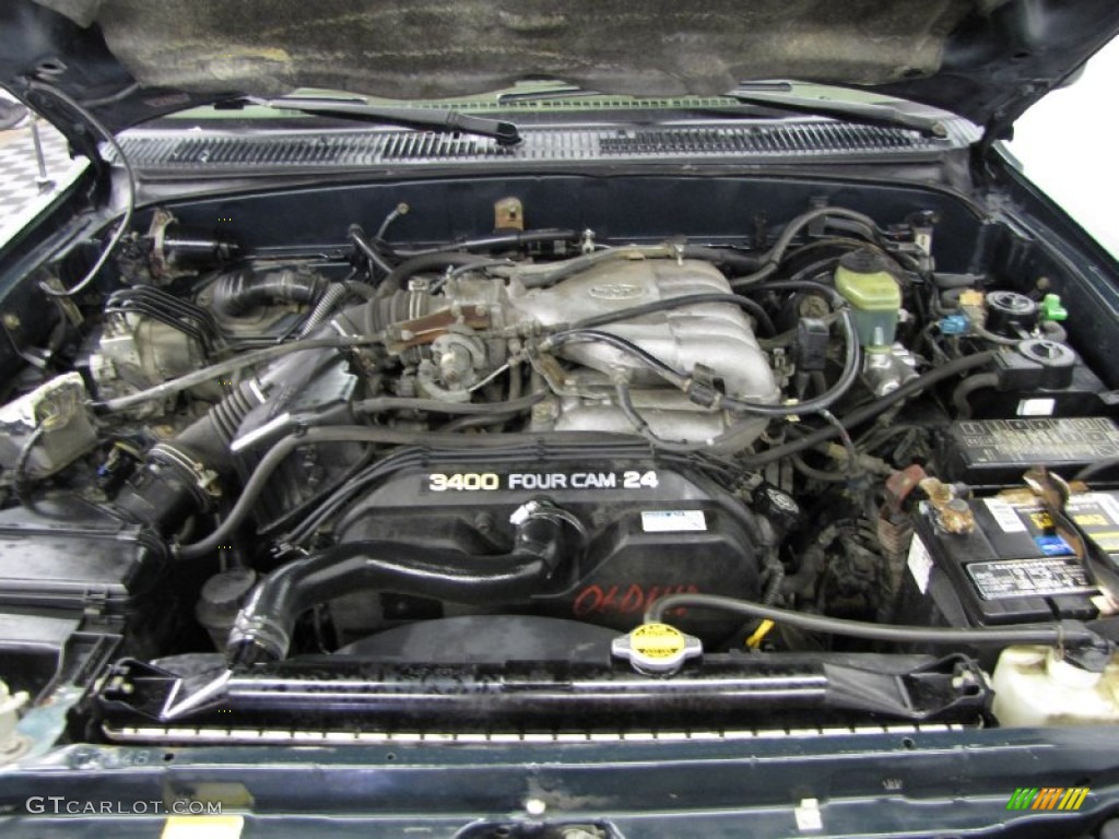 1999 4Runner Limited 4x4 - Imperial Jade Green Mica / Oak photo #5