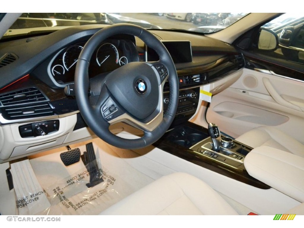 Canberra Beige Interior 2014 BMW X5 sDrive35i Photo #87419582