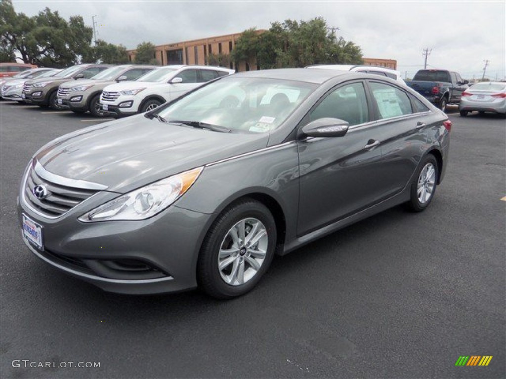 2014 Sonata GLS - Harbor Gray Metallic / Gray photo #1