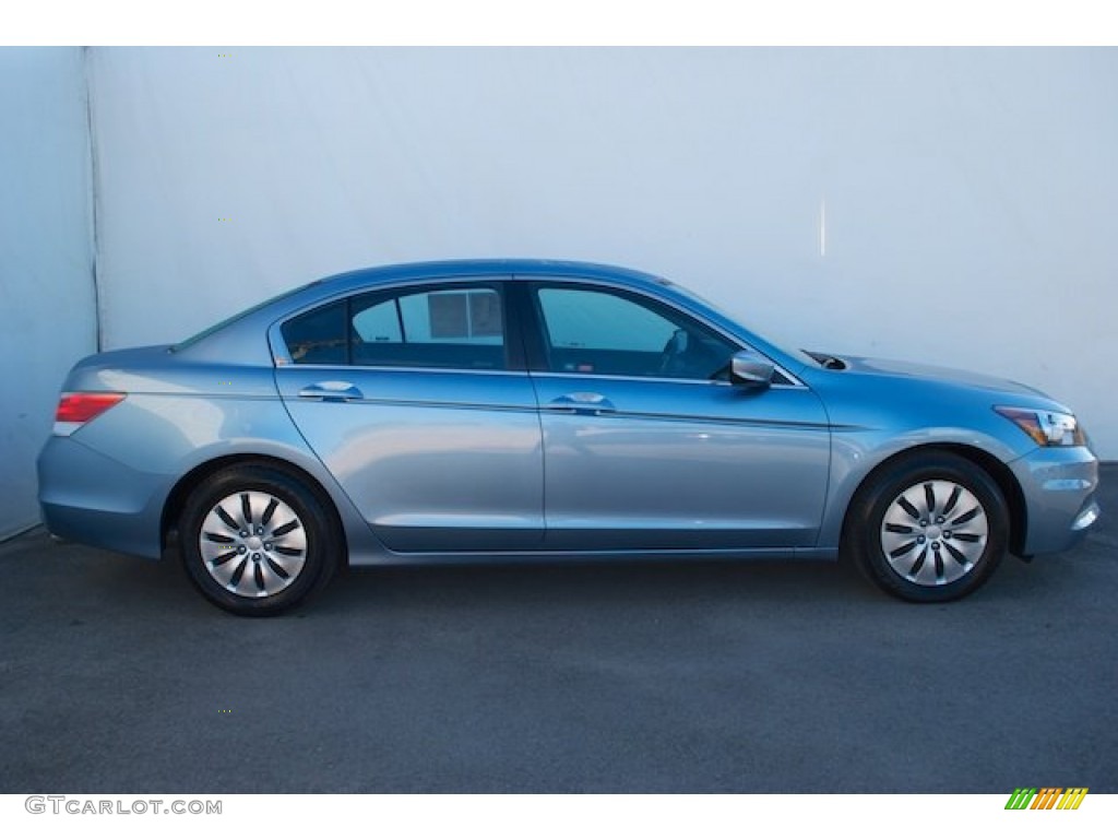 2012 Accord LX Sedan - Celestial Blue Metallic / Black photo #22