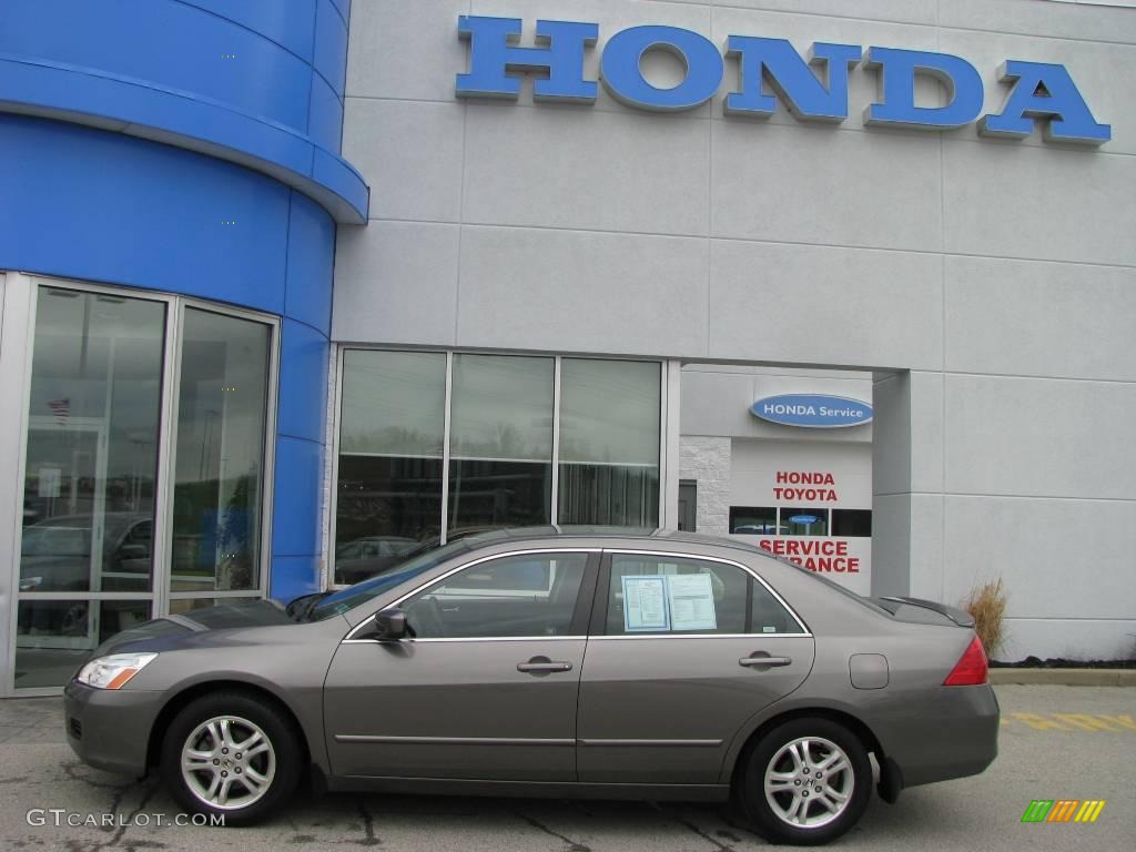 2006 Accord EX Sedan - Carbon Bronze Pearl / Black photo #3