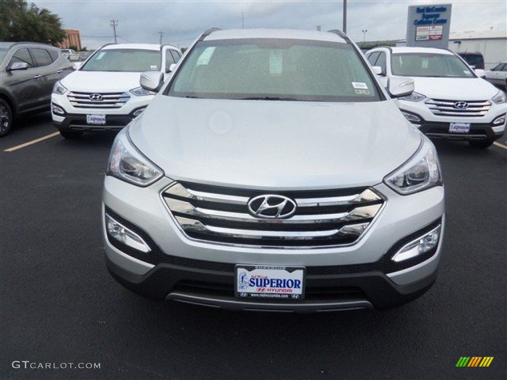 2014 Santa Fe Sport FWD - Moonstone Silver / Gray photo #1