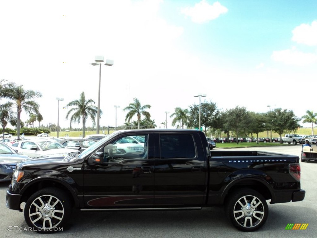 2010 F150 Harley-Davidson SuperCrew 4x4 - Lava Red Metallic / Harley Davidson Lava Red/Black photo #12